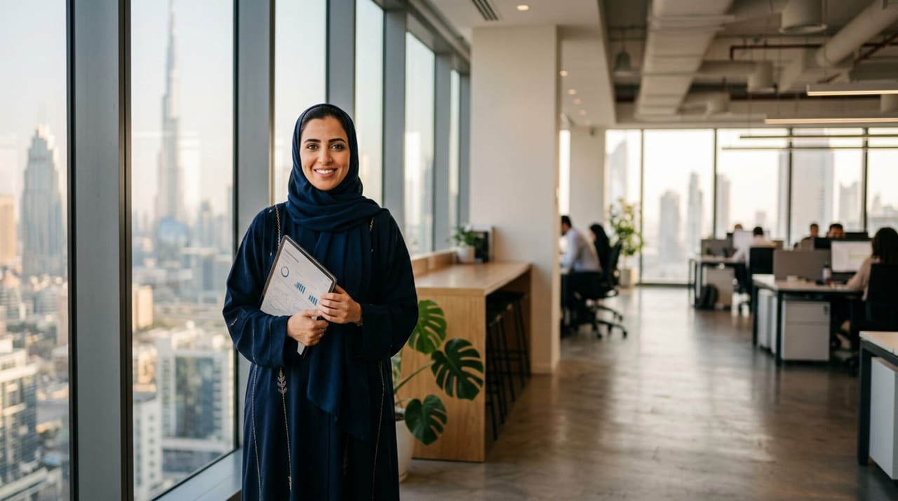 Operations lead in the TruckWise office